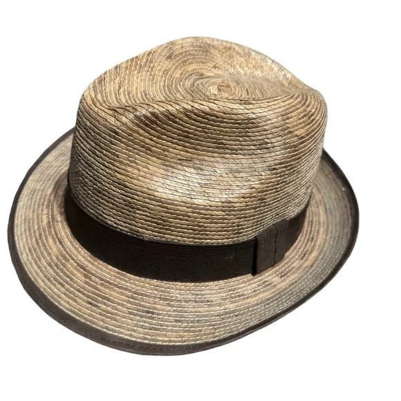 Straw fedora size medium - Picture 1 of 6